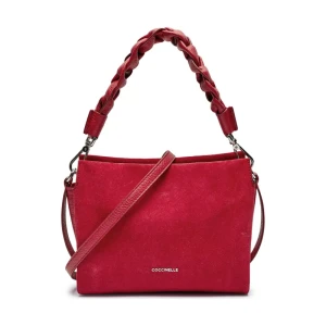 Coccinelle Torebka na ramię Boheme | zamsz