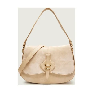 Coccinelle Torebka na ramię MAVERY | zamsz