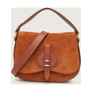 Coccinelle Torebka na ramię MAVERY | zamsz