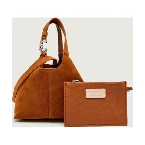 Zdjęcie produktu Coccinelle Torebka na ramię + saszetka C-Easy | zamsz