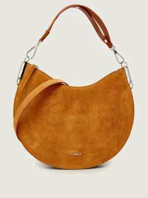 Coccinelle Torebka na ramię SUNUP | zamsz