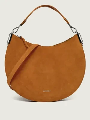 Coccinelle Torebka na ramię SUNUP | zamsz