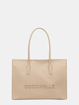 Coccinelle torebka shopper damska skórzana
