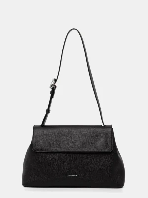 Coccinelle torebka shopper damska skórzana czarny