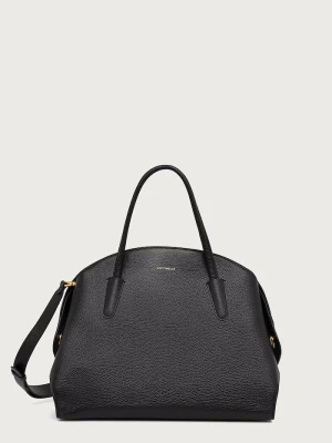 Coccinelle torebka shopper damska skórzana czarny