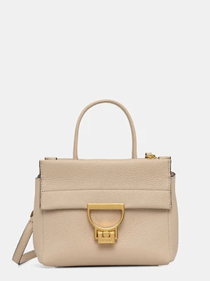 Coccinelle torebka skórzana ARLETTIS kolor beżowy E1 MD5 18 02 01