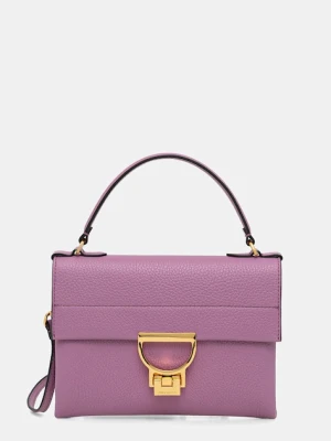 Coccinelle torebka skórzana Arlettis kolor fioletowy E1 MD5 19 03 01