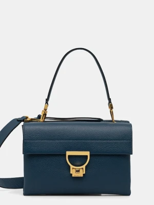 Coccinelle torebka skórzana ARLETTIS kolor niebieski E1 MD5 12 08 01