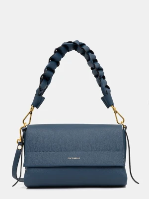 Coccinelle torebka skórzana BOHEME GRANA DOUBLE