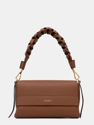 Coccinelle torebka skórzana BOHEME GRANA DOUBLE