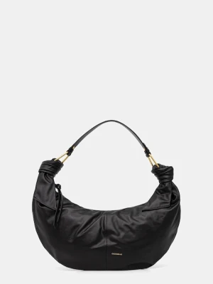 Coccinelle torebka skórzana FUROSHIKI kolor czarny E1 U1A 13 01 01