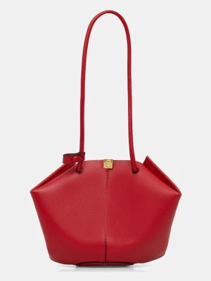 Coccinelle torebka skórzana KAMY kolor czerwony E1 U2L 11 03 01