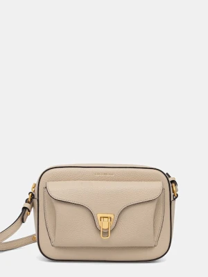 Coccinelle torebka skórzana kolor beżowy E1 MF6 15 02 01