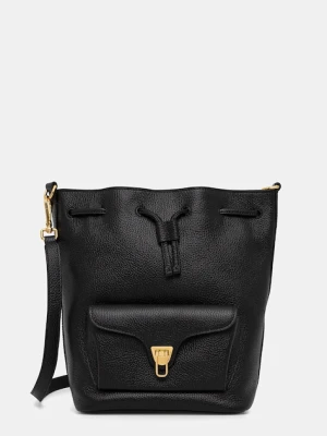 Coccinelle torebka skórzana kolor czarny E1.TFK.23.02.01