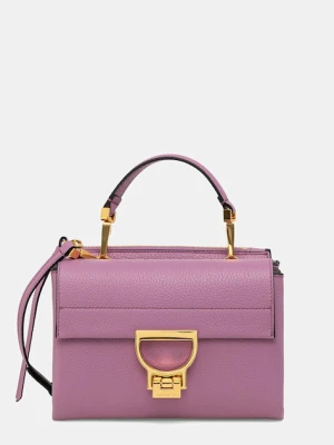 Coccinelle torebka skórzana kolor fioletowy E1 MD5 55 B7 01