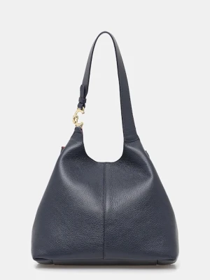 Coccinelle torebka skórzana kolor granatowy E1 SHA 11 02 01