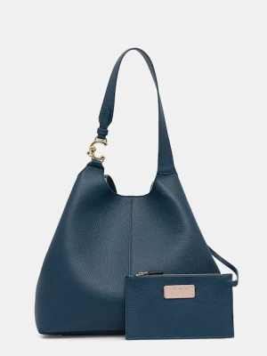 Coccinelle torebka skórzana kolor niebieski E1 SHA 11 01 01