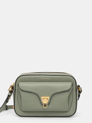 Coccinelle torebka skórzana kolor zielony E1 MF6 15 02 01