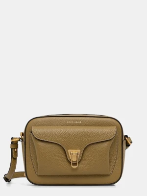 Coccinelle torebka skórzana kolor zielony E1 MF6 15 02 01