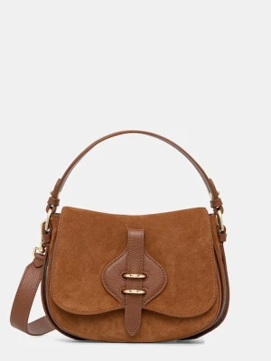 Coccinelle torebka skórzana MAVERY SUEDE