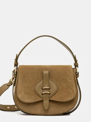 Coccinelle torebka skórzana MAVERY SUEDE