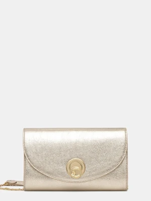 Coccinelle torebka skórzana NIKLA SMOOTH kolor złoty E1 TOB 15 01 01