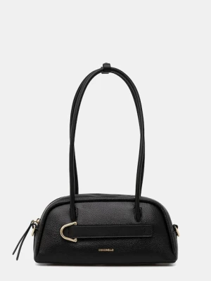 Coccinelle torebka skórzana PAKI kolor czarny E1 U4A 12 02 01