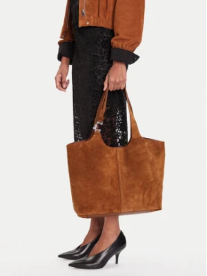 Coccinelle Torebka THE Coccinelle C-Easy E1 THE 11 01 01 Brązowy