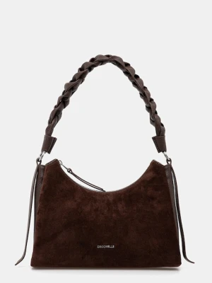 Coccinelle torebka zamszowa BOHEME SUEDE BIMATERIAL kolor brązowy E1.P6P.13.03.01