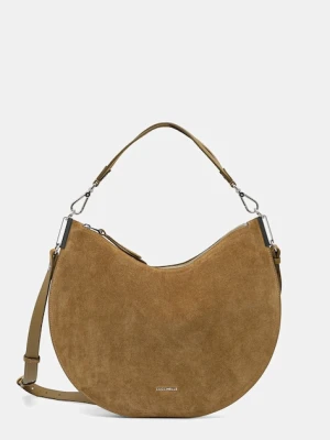 Coccinelle torebka zamszowa COCCINELLESUNUP SUEDE