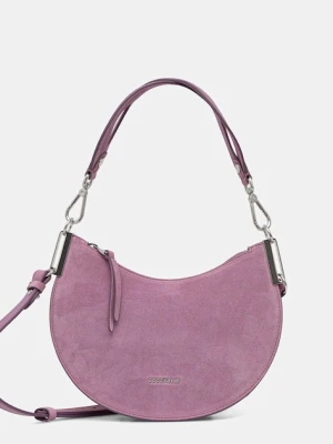 Coccinelle torebka zamszowa kolor fioletowy E1.QKG.13.03.01