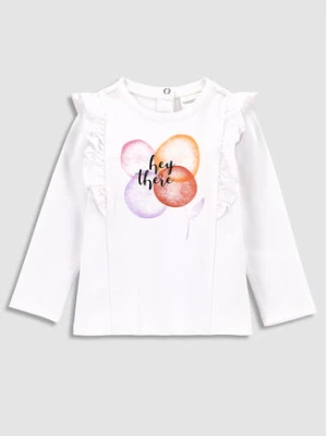 Coccodrillo Bluzka WC3143102RPN Biały Regular Fit