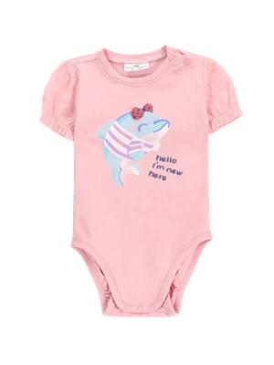 Coccodrillo Body dziecięce WC5112201HGN Różowy