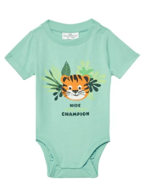 Coccodrillo Body dziecięce WC5112203TBN Turkusowy Regular Fit