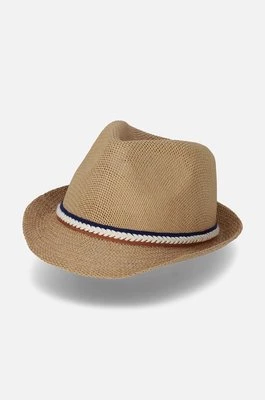 Coccodrillo kapelusz dziecięcy kolor beżowy