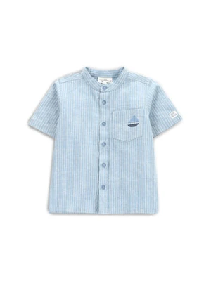 Coccodrillo Koszula WC5136201HBN Błękitny Regular Fit