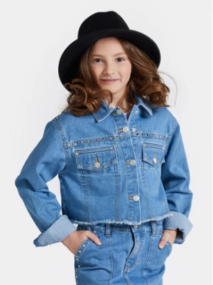 Coccodrillo Kurtka jeansowa WC4152301JCG Niebieski Regular Fit