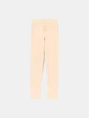 Coccodrillo Legginsy ZC4122101RGJ Beżowy Slim Fit