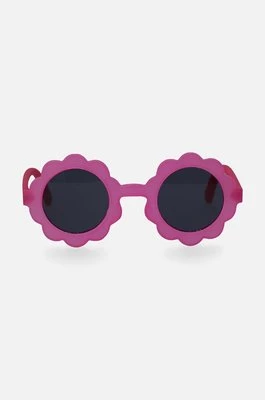 Coccodrillo okulary przeciwsłoneczne dziecięce kolor różowy