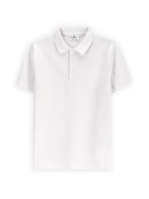 Coccodrillo Polo WC5143601VBB Biały Regular Fit