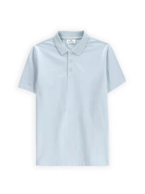 Coccodrillo Polo WC5143601VBB Błękitny Regular Fit