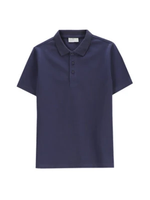Coccodrillo Polo WC5143601VBB Granatowy Regular Fit