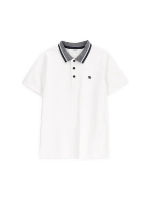 Coccodrillo Polo WC5143602EJB Biały Regular Fit