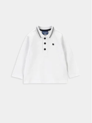 Coccodrillo Polo ZC3143501EBB Biały Regular Fit