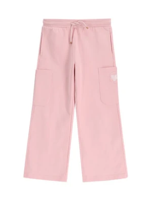 Coccodrillo Spodnie dresowe WC5120102NGK Różowy Regular Fit