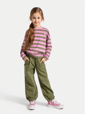 Coccodrillo Spodnie dresowe ZC4120201MGK Zielony Regular Fit