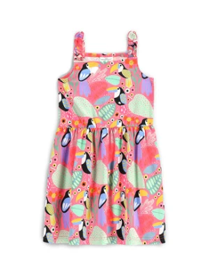 Coccodrillo Sukienka letnia WC5129302TGK Kolorowy Regular Fit