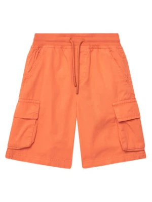 Coccodrillo Szorty materiałowe WC5119501HBJ Pomarańczowy Regular Fit