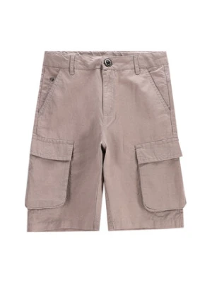 Coccodrillo Szorty materiałowe WC5119501WBJ Beżowy Regular Fit