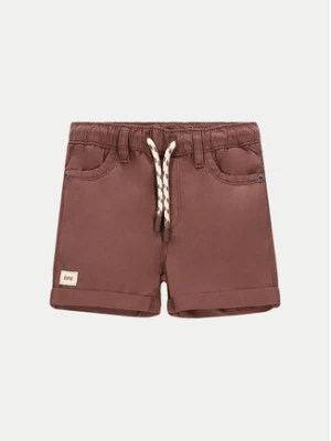 Coccodrillo Szorty sportowe WC4119502HBN Brązowy Regular Fit